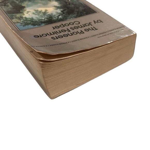 The Pioneers James Fenimore Cooper Bantam Classics 1993 Paperback Book Novel - Picture 3 of 5